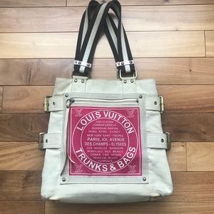 LOUIS VUITTON Canvas Trunks & Bags Tote.